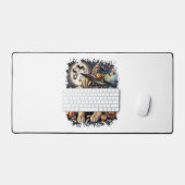 Mastiff Dog Halloween Square Bureaumat (Keyboard & Muis)