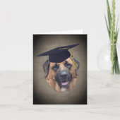 Mastiff Dog in Gradup Note Kaart (Voorkant)