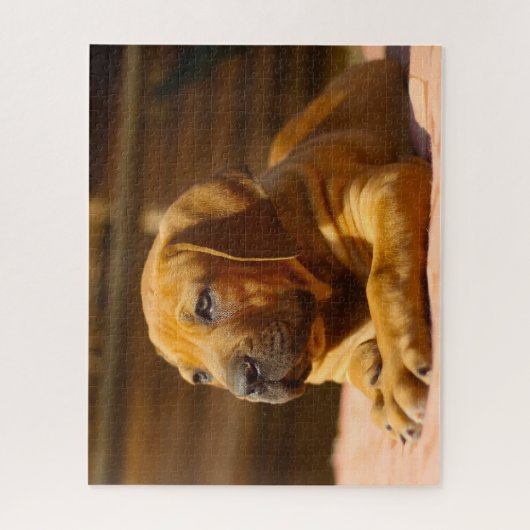 Mastiff Dog. Legpuzzel (Verticaal)