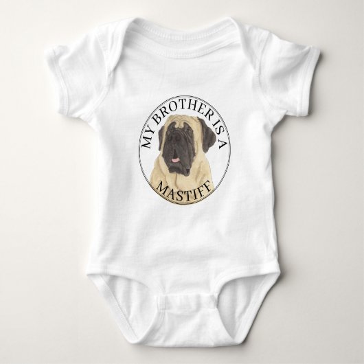 Mastiff Dog Romper (Voorkant)
