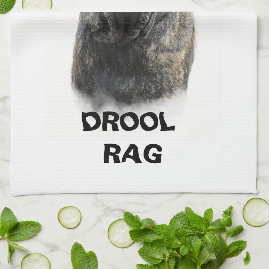 Mastiff Drool Rag Theedoek (Gevouwen)