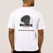 Mastiff Edition voor Molten Metal Racing T-shirt (Achterkant)