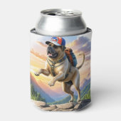 Mastiff englische Dogge im Urlaub im Gebirge Blikjeskoeler (Blikje Voorkant)