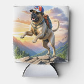 Mastiff englische Dogge im Urlaub im Gebirge Blikjeskoeler (Voorkant)