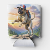 Mastiff englische Dogge im Urlaub im Gebirge Blikjeskoeler (Achterkant)