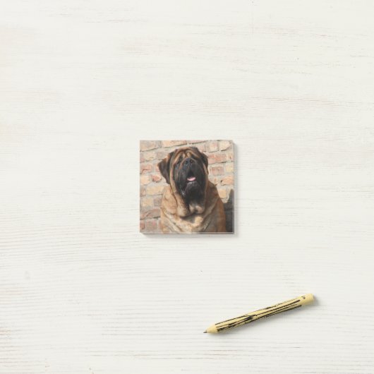 Mastiff englische Dogge Post-it® Notes (Op bureau)