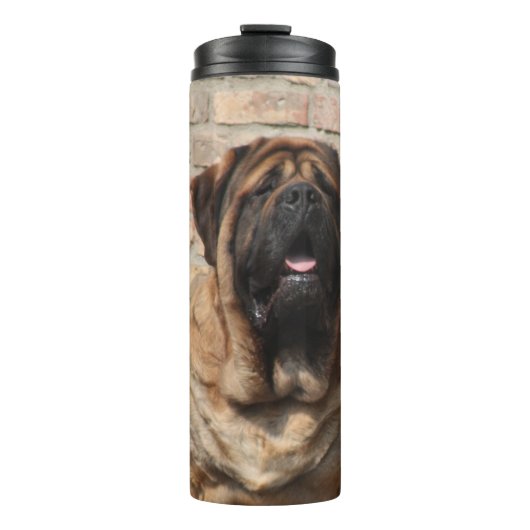 Mastiff englische Dogge Thermosbeker (Voorkant)