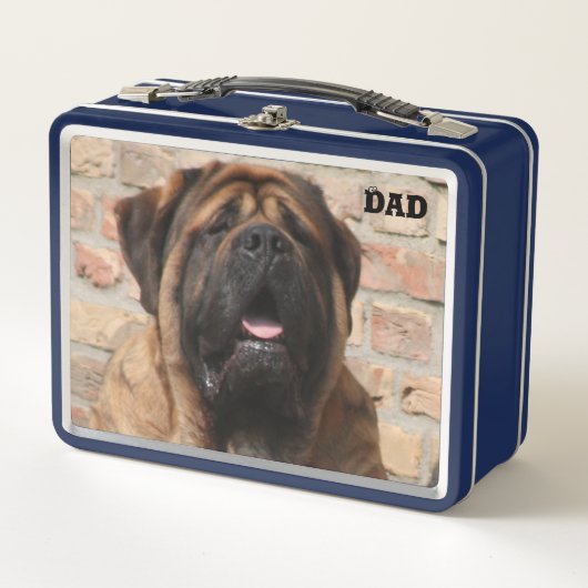 Mastiff englische Dogge Vatertag (Voorkant)