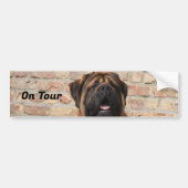  Mastiff englische Dogge Vatertag  Bumpersticker (Voorkant)