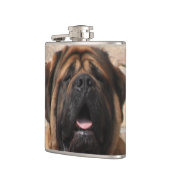 Mastiff englische Dogge Vatertag Heupfles (Links)
