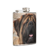 Mastiff englische Dogge Vatertag Heupfles (Rechts)