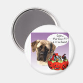 Mastiff (fawn) Halloween Snoep Magneet (Voorkant / Achterkant)