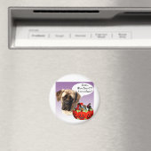 Mastiff (fawn) Halloween Snoep Magneet (Insitu (Vaatwasser))