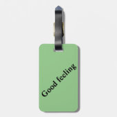 Mastiff Gepäckanhänger  Good feeling Bagagelabel (Achterkant verticaal)