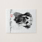 Mastiff Happy Face Legpuzzel (Horizontaal)