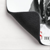 Mastiff Happy Face Mousepad Muismat (Hoek)