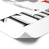 Mastiff Happy Face Poster (Hoek)