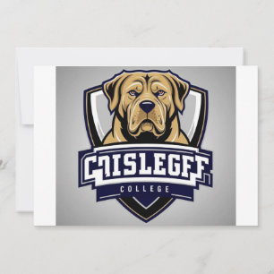 Mastiff-hond: College-logo Kaart