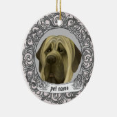 Mastiff-hond Lieve Herinnering ornament (Rechts)