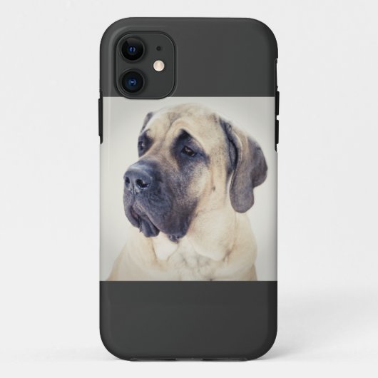 Mastiff iPhone5 Hoesje (Achterkant)