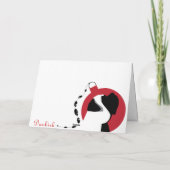 Mastiff kaart met vrolijkheid (Achterkant)