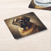 Mastiff Kartonnen Onderzetters (Schuin)