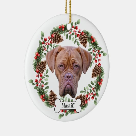 mastiff keramisch ornament (Rechts)