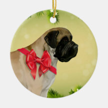 Mastiff kerstversiering