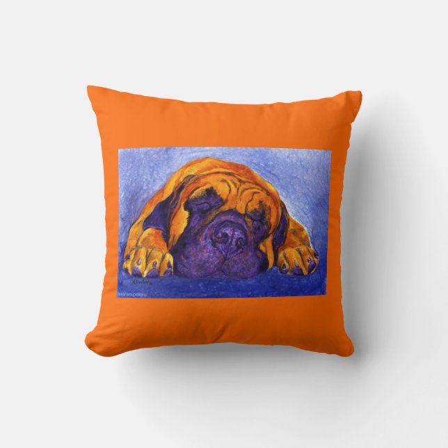 Mastiff Kussen - "Brutus" (Voorkant)