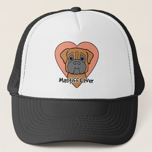 Mastiff Lover Trucker Pet (Voorkant)