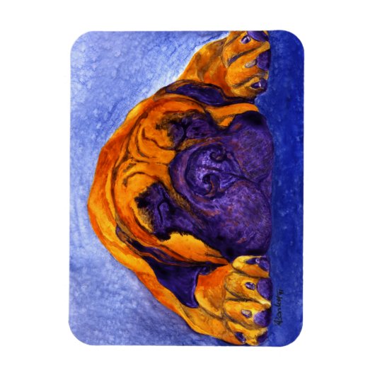 Mastiff magneet - "Brutus" (Verticaal)