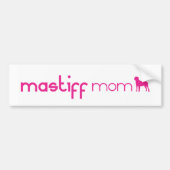 Mastiff mama bumpersticker (Voorkant)