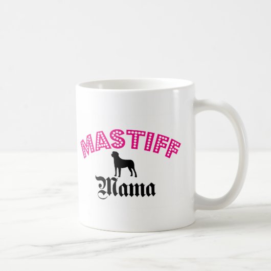 Mastiff Mama Koffiemok (Rechts)