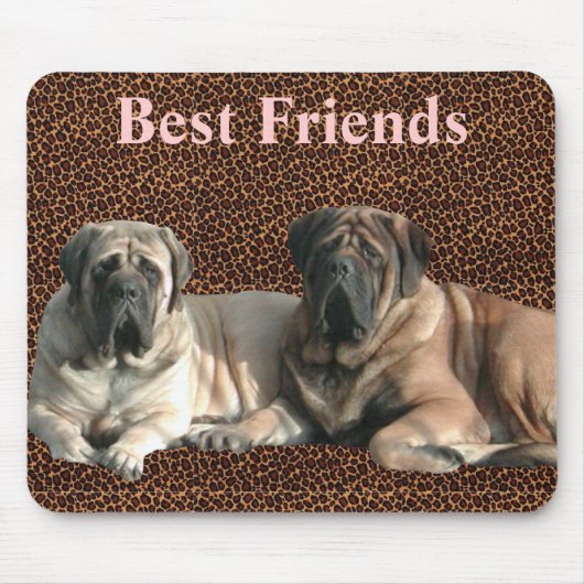 Mastiff Mousepad Muismat (Voorkant)