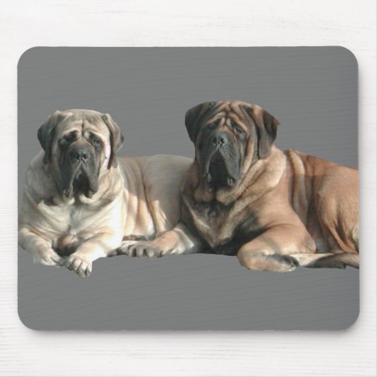 Mastiff Mousepad Muismat (Voorkant)