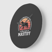 Mastiff Natuurkunde Docent Hond Liefhebber Grote Klok (Hoek)