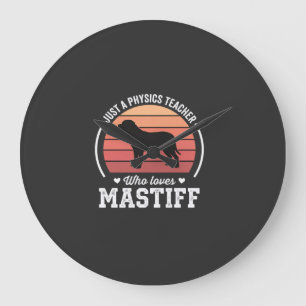 Mastiff Natuurkunde Docent Hond Liefhebber Grote Klok