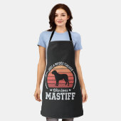 Mastiff Natuurkunde Docent Hond Liefhebber Schort (Gedragen)