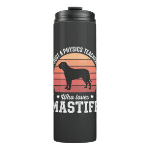 Mastiff Natuurkunde Docent Hond Liefhebber Thermosbeker