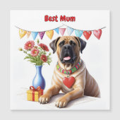 Mastiff op een feest (Voorkant)