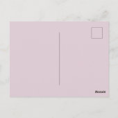 Mastiff op een feest briefkaart (Achterkant)