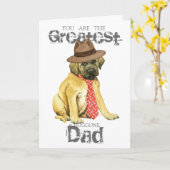 Mastiff pa kaart (Gele Bloem)