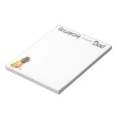 Mastiff pa notitieblok (Linkerzijde)