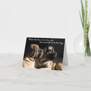 Mastiff pair Kaart