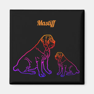 Mastiff Pilou Magnet