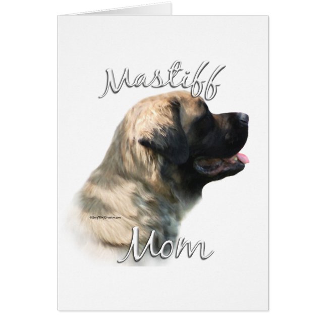 Mastiff (pluizig) Mam 2 (Voorkant)