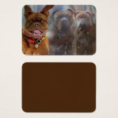 Mastiff Plus-profielkaart Visitekaartje (Voorkant /achterkant)