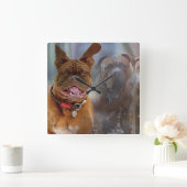 Mastiff Plus Vierkante Klok (Huis)