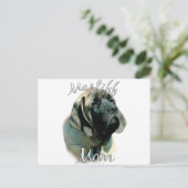 Mastiff (pup) Mam 2 Briefkaart (Staand voorkant)