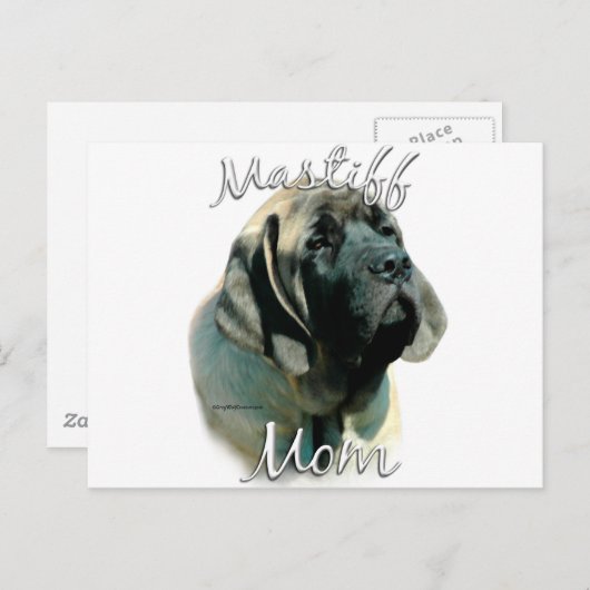 Mastiff (pup) Mam 2 Briefkaart (Voorkant / Achterkant)